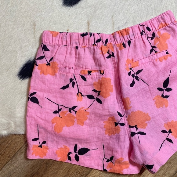 Cynthia Rowley women's linen shorts with a floral print - Picture 8 of 8